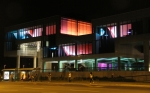 Opposing Views, Danielle Roney and Jeff Conefry, Media Facade, Museum of Contemporary Art, Zagreb (2011).
