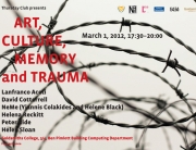 Art, Culture, Memory and Trauma