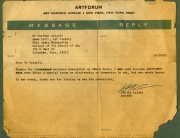 ARTFORUM Rejection Letter, 1967, from Charles Csuri's archive.